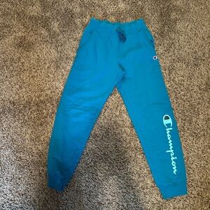 Blue Champion sweat pants size medium